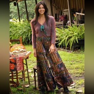 NWT NATURAL LIFE Multicolor Wide Leg Pants